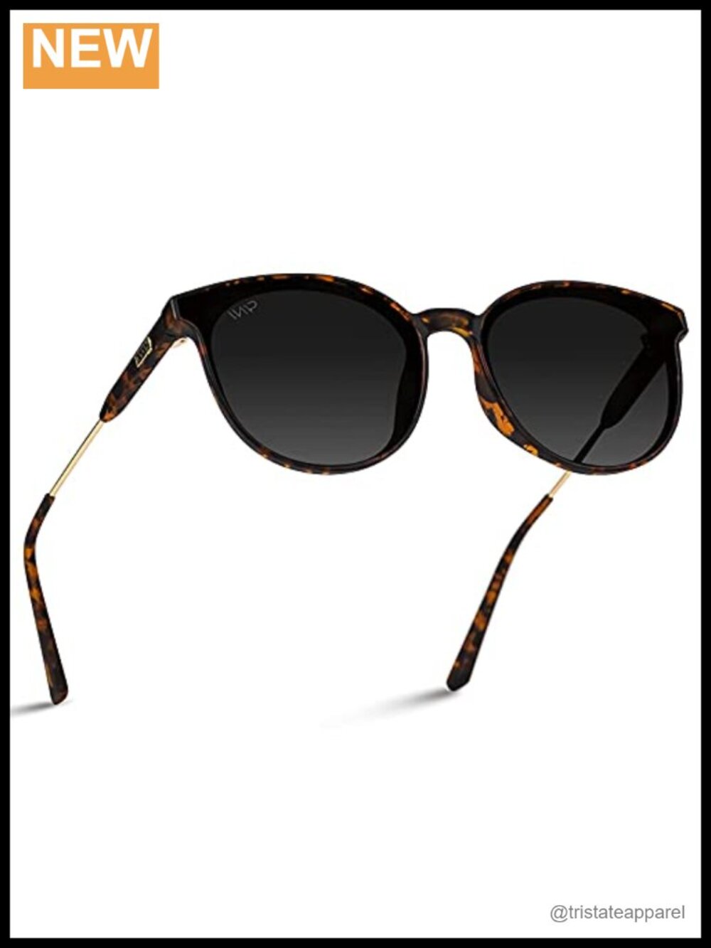 Polarized Round Sunglasses UV Protection Full Frame Hiking